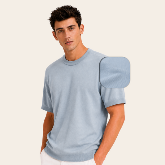 A Round knitwear basic Italian-Inspired Cut