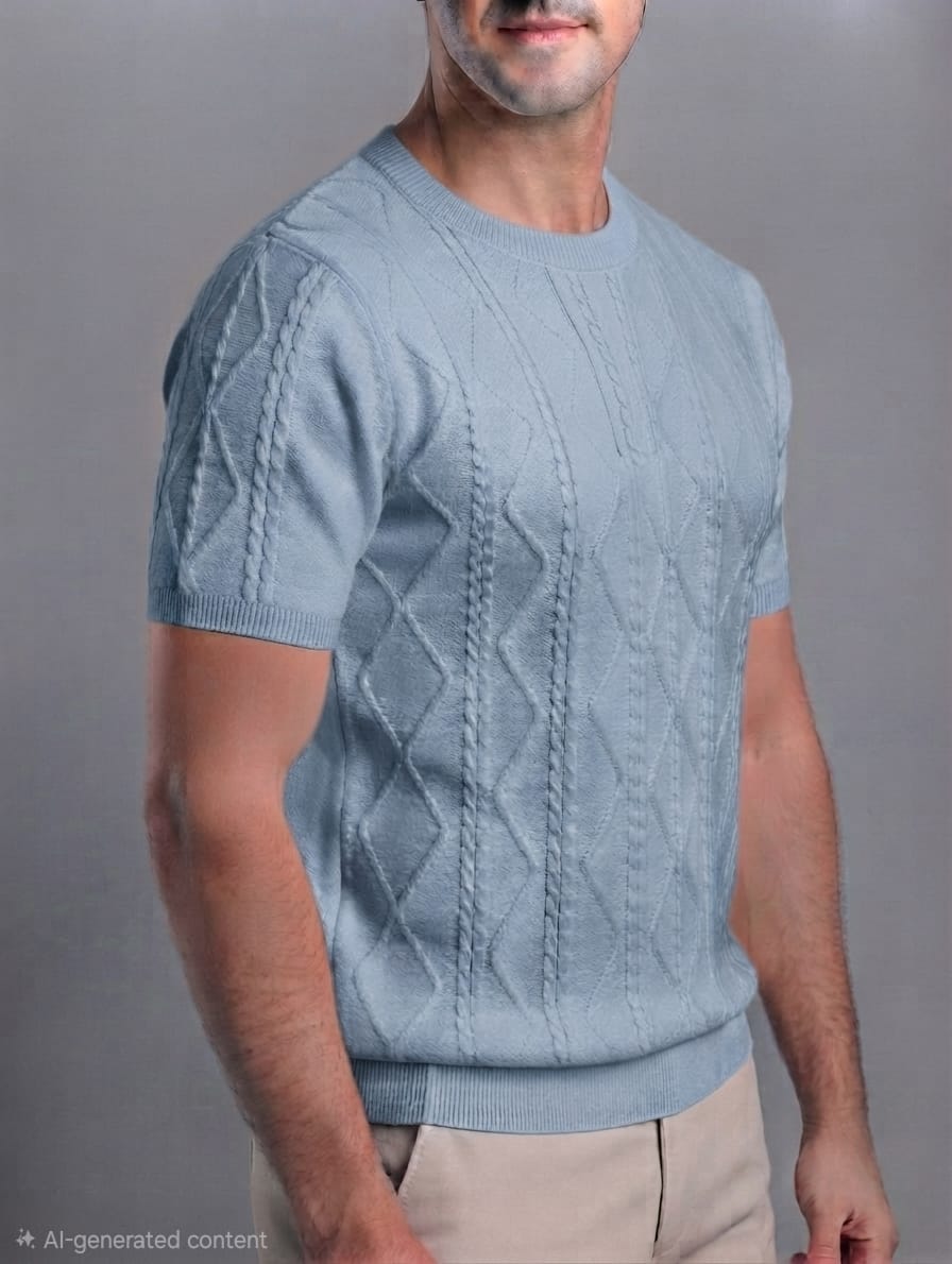 Signature Cable Knit Tee