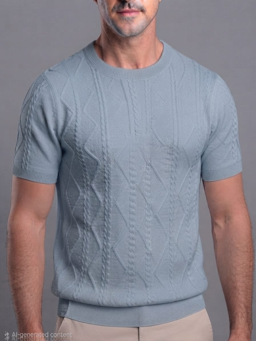 Signature Cable Knit Tee