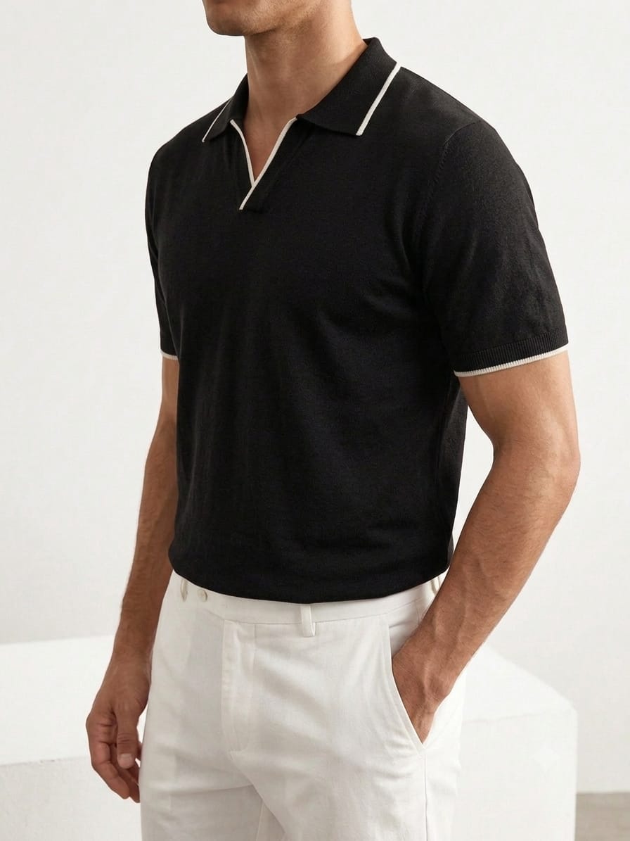 Polo-V knitwear