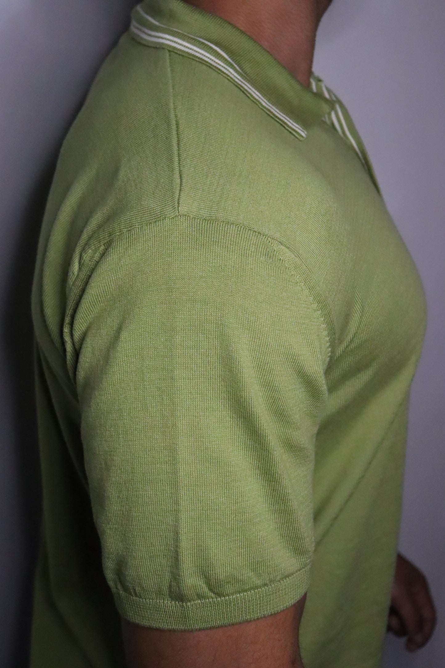 Riviera Stripe Knitted Polo